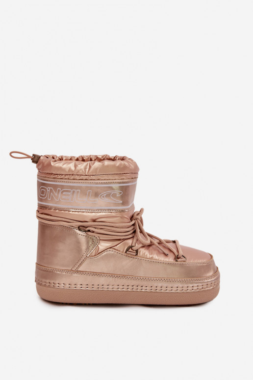 Schneestiefel Feminin mit stilvollen Details O'NEILL LISA INOMEN HIGH 90253012.99U goldene Farbe