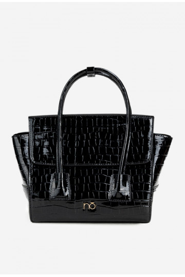 Eine kleine Handtasche StammTłoczonym Ein Beispiel NOBO BAG5800-M20 SchZuarz