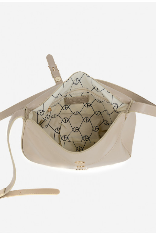 Handheld Briefträger NOBO BAG5780-M15 elfenbeinfarbe