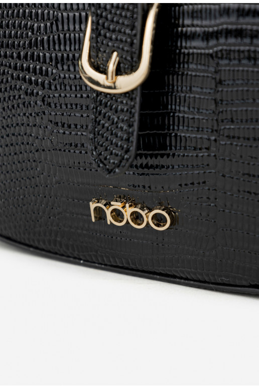 Handheld BriefträgerDrobnym Tłoczeniem NOBO BAG5780-M20 SchZuarz