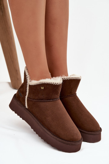 Schneestiefel Feminin mit einer Plattform INrangler 20253093.IKU CzekoladoZue