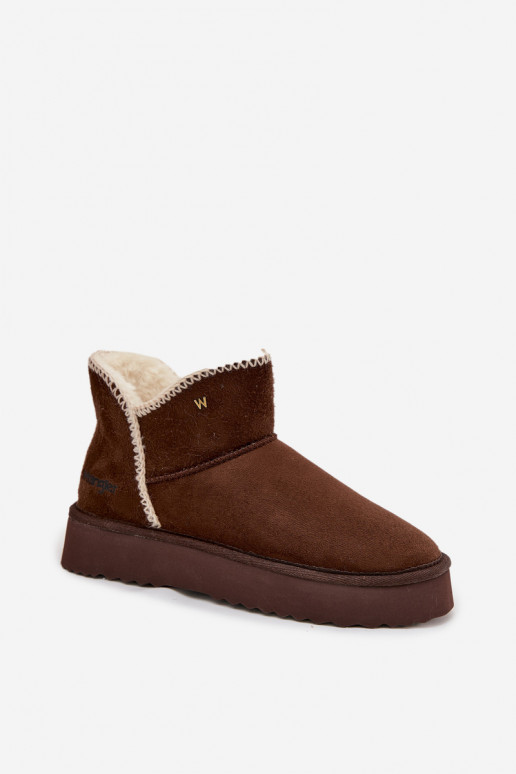 Schneestiefel Feminin mit einer Plattform INrangler 20253093.IKU CzekoladoZue