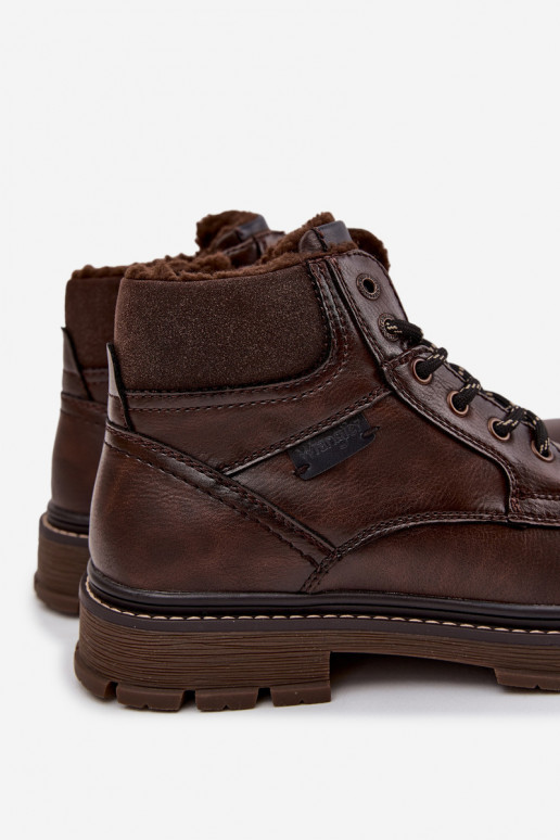 Schuhe Männlich sich Zuarm laufen INrangler 20253034.IKU dunkelbraun