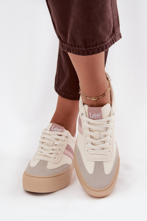 Sneakers Stilvollllschuhe Feminin LEE AILANI INOMEN LOIN 50253004.02A Zgaszona Biel Sneakers Stilvollllschuhe Feminin LEE AILANI INOMEN LOIN 50253004.02A Zgaszona Biel