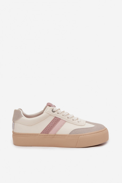 Sneakers Stilvollllschuhe Feminin LEE AILANI INOMEN LOIN 50253004.02A Zgaszona Biel Sneakers Stilvollllschuhe Feminin LEE AILANI INOMEN LOIN 50253004.02A Zgaszona Biel