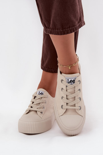 Freizeitschuhe mit Plattform LEE ISLA C INOMEN LOIN 50253001.35E sandfarbene Farbe 2