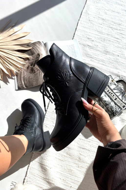 Damenstiefel aus Ermöglichtturleder Klocke sich Zuarm laufen Vinceza 39950 schZuarze Farbe