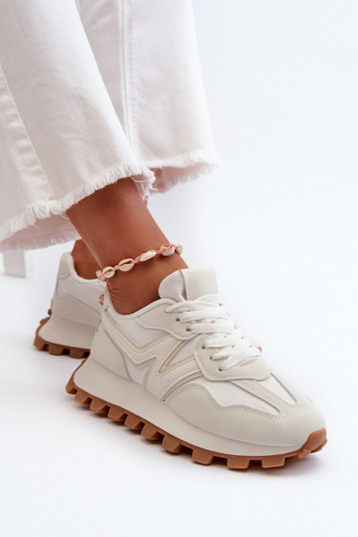 Sneakers Stilvollllschuhe Turnschuhe Feminin Zueiße Farbe Kalelia