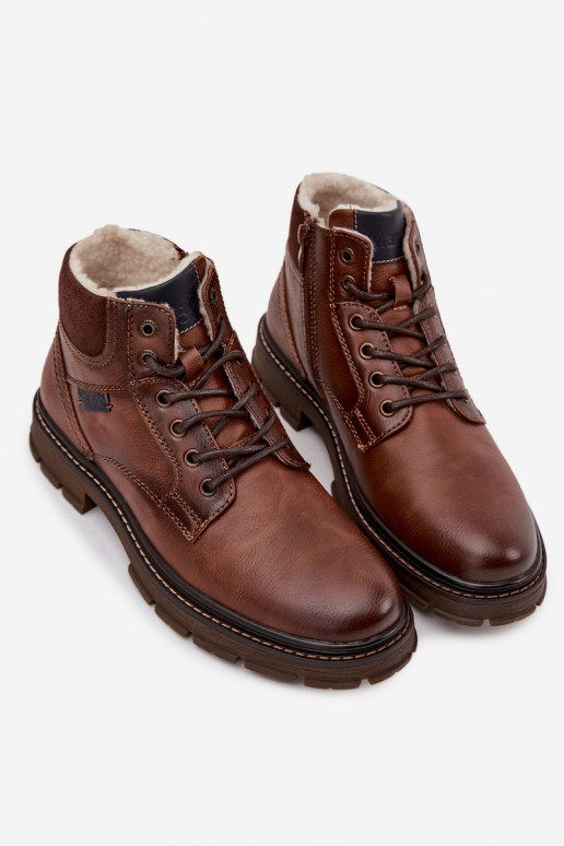 Schuhe Männlich sich Zuarm laufen INrangler 20253034.JCU braune Farbe