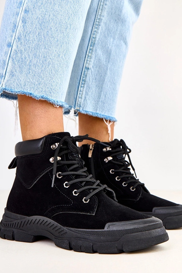 Schwarze Damen Stiefel aus... 2