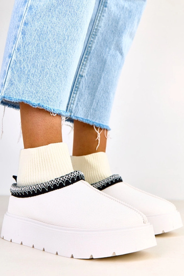 Weiße Schneestiefel mit... 2