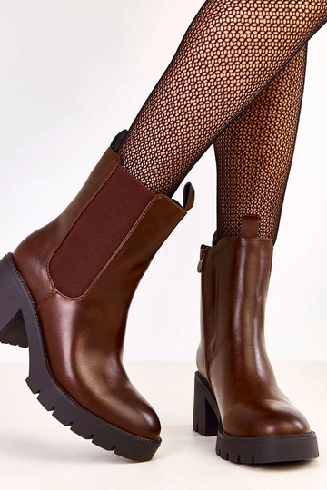 Braune Stiefeletten auf... 2