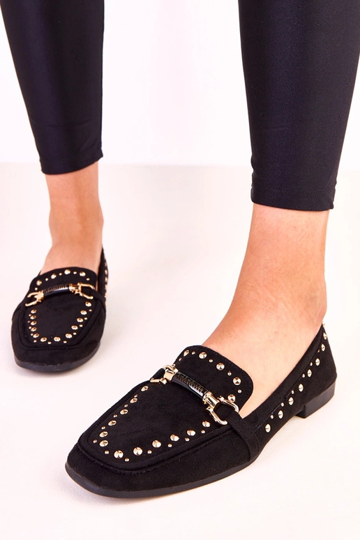 Schwarze Ballerinas aus...