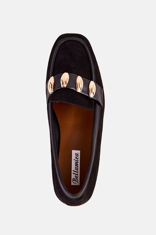 Schwarze elegante Ballerinas mit...