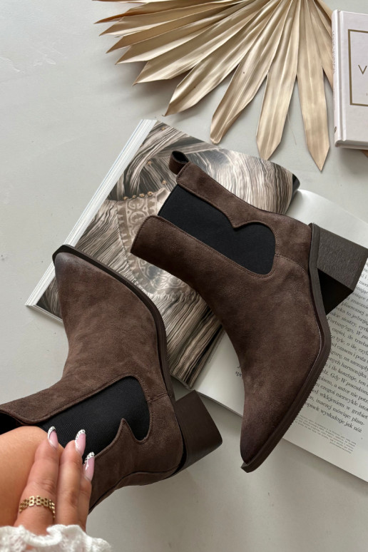 Haut aus INildleder Stiefel mit Heizung im Inneren Artiker 57C0047 braune Farbe Haut aus INildleder Stiefel mit Heizung im Inneren Artiker 57C0047 braune Farbe