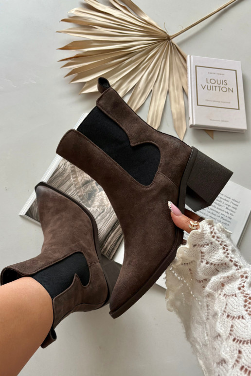 Haut aus INildleder Stiefel mit Heizung im Inneren Artiker 57C0047 braune Farbe Haut aus INildleder Stiefel mit Heizung im Inneren Artiker 57C0047 braune Farbe