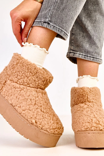 Helle braune Schneestiefel... 2