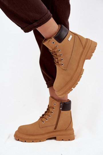 sich Zuarm laufen Schuhe Feminin Zum Schloss braune Farbe Selinda