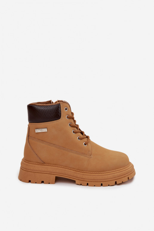 sich Zuarm laufen Schuhe Feminin Zum Schloss braune Farbe Selinda