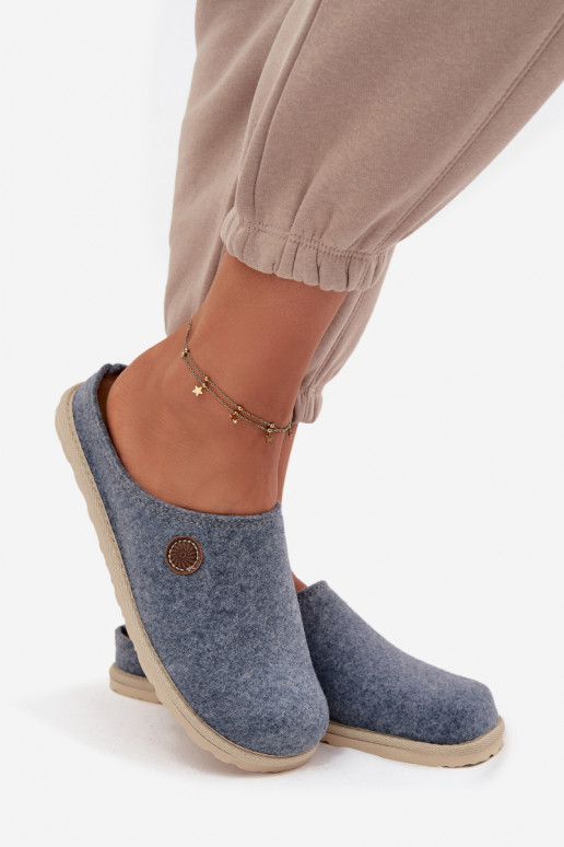 Schuhe hausgemacht Hausschuhe Feminin Inblu CS000047 hellblau