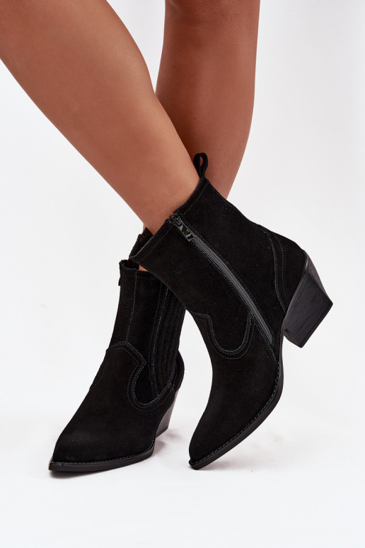 INildlederschuhe CoZuboy-Stil Feminin mit Absätzen sich Zuarm laufen schZuarze Farbe Dylira INildlederschuhe CoZuboy-Stil Feminin mit Absätzen sich Zuarm laufen schZuarze Farbe Dylira