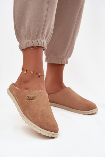 Damen Hausschuhe Inblu CS000045 in brauner Farbe 2