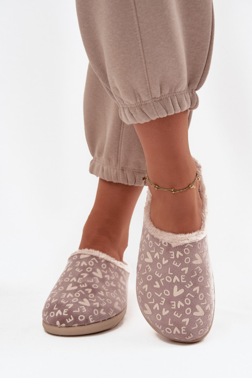 Hausschuhe Feminin Love Inblu ET000032 Beige Hausschuhe Feminin Love Inblu ET000032 Beige