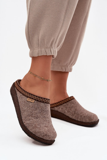 Hausschuhe FemininHaftem Inblu NL000009 Beige 2