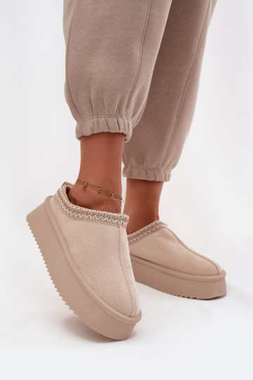 Schneestiefel FemininHaftem elfenbeinfarbe Pristina 2