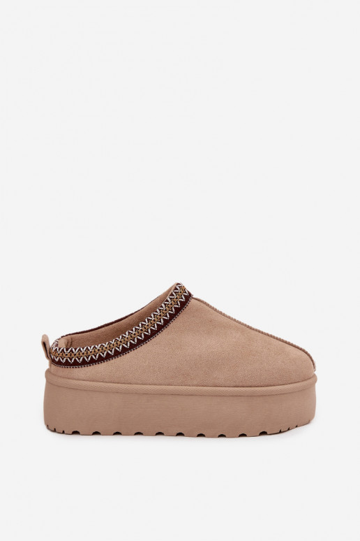 Schneestiefel Feminin Mit Dekorationen Haftem Beige Jenira Schneestiefel Feminin Mit Dekorationen Haftem Beige Jenira