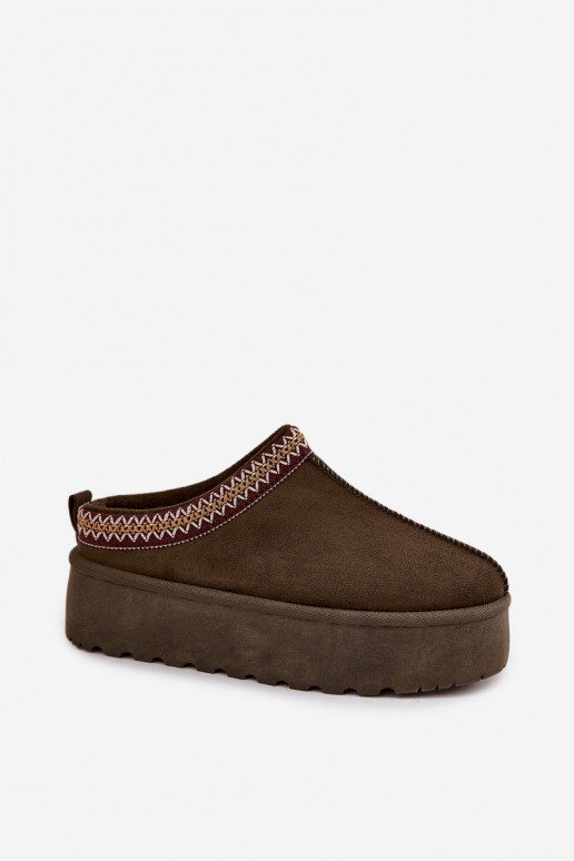 Schneestiefel Feminin Mit Dekorationen Haftem Khaki-Farbe-Farbe Jenira Schneestiefel Feminin Mit Dekorationen Haftem Khaki-Farbe-Farbe Jenira