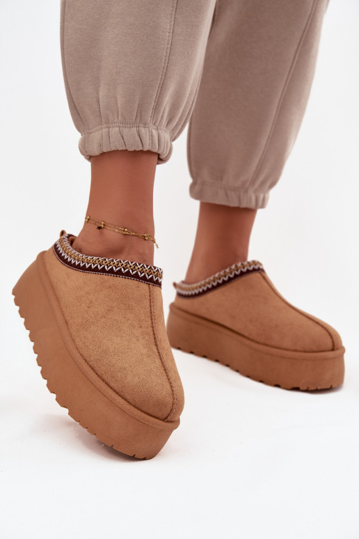 Schneestiefel Feminin Mit Dekorationen Haftem braune Farbe Jenira Schneestiefel Feminin Mit Dekorationen Haftem braune Farbe Jenira