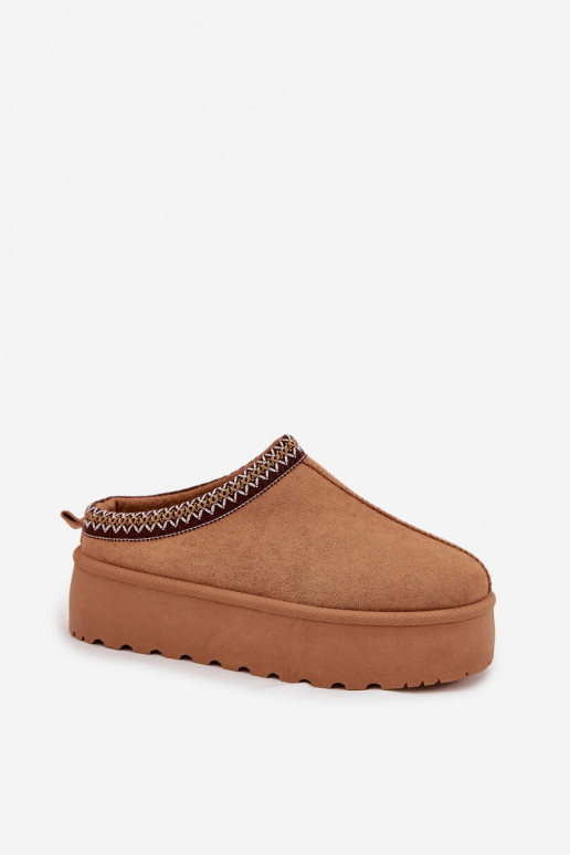 Schneestiefel Feminin Mit Dekorationen Haftem braune Farbe Jenira Schneestiefel Feminin Mit Dekorationen Haftem braune Farbe Jenira