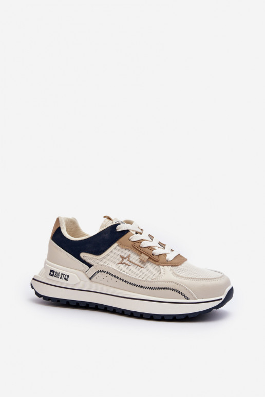 Sneakers Stilvollllschuhe Feminin Big Star NN274A092 Beige Sneakers Stilvollllschuhe Feminin Big Star NN274A092 Beige