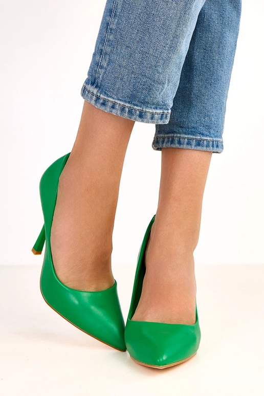 Grüne klassische Pumps Nicole Grüne klassische Pumps Nicole