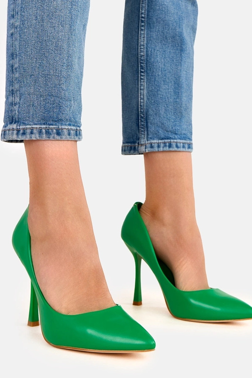 Grüne klassische Pumps Nicole Grüne klassische Pumps Nicole