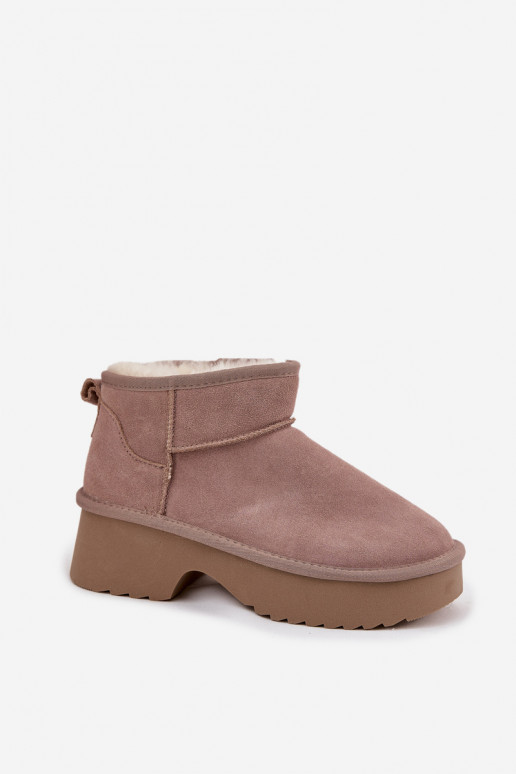 Schneestiefel FemininErmöglichtturalnego aus INildlederu sich Zuarm laufen mit Fell innen Khaki-Farbe Milora Schneestiefel FemininErmöglichtturalnego aus INildlederu sich Zuarm laufen mit Fell innen Khaki-Farbe Milora