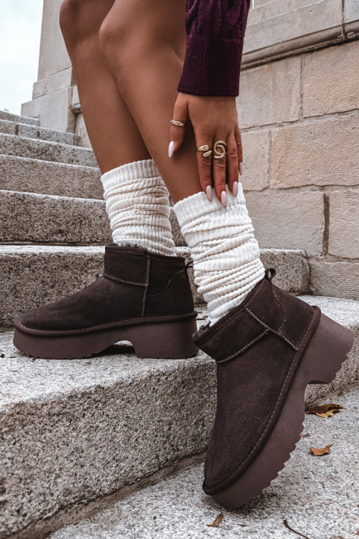Schneestiefel FemininErmöglichtturalnego aus INildlederu sich Zuarm laufen mit Fell innen CzekoladoZue Milora Schneestiefel FemininErmöglichtturalnego aus INildlederu sich Zuarm laufen mit Fell innen CzekoladoZue Milora