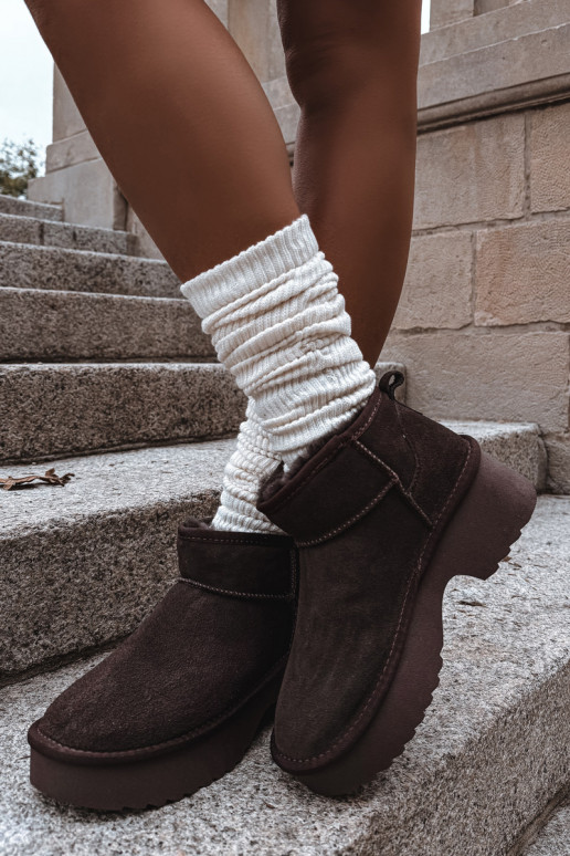 Schneestiefel FemininErmöglichtturalnego aus INildlederu sich Zuarm laufen mit Fell innen CzekoladoZue Milora Schneestiefel FemininErmöglichtturalnego aus INildlederu sich Zuarm laufen mit Fell innen CzekoladoZue Milora