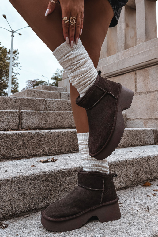 Schneestiefel FemininErmöglichtturalnego aus INildlederu sich Zuarm laufen mit Fell innen CzekoladoZue Milora Schneestiefel FemininErmöglichtturalnego aus INildlederu sich Zuarm laufen mit Fell innen CzekoladoZue Milora