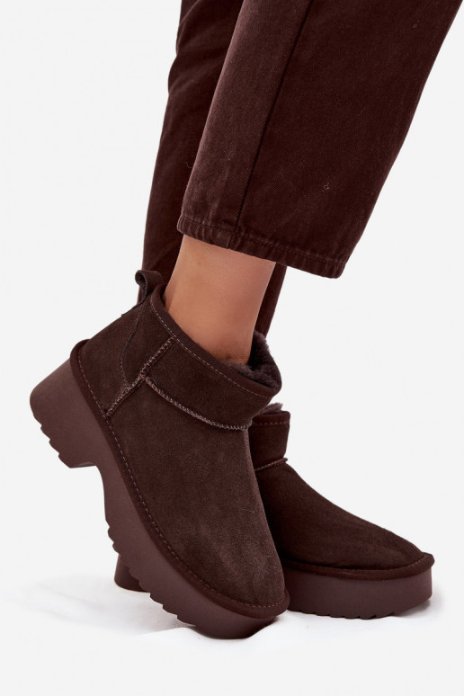 Schneestiefel FemininErmöglichtturalnego aus INildlederu sich Zuarm laufen mit Fell innen CzekoladoZue Milora Schneestiefel FemininErmöglichtturalnego aus INildlederu sich Zuarm laufen mit Fell innen CzekoladoZue Milora
