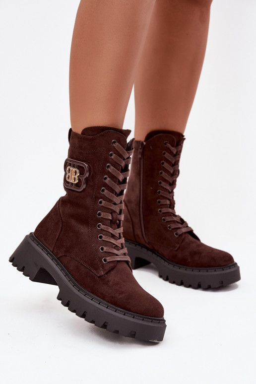 Stiefel INokrery Feminin Mit Dekorationen Element sich Zuarm laufen CzekoladoZue Kalindra Stiefel INokrery Feminin Mit Dekorationen Element sich Zuarm laufen CzekoladoZue Kalindra