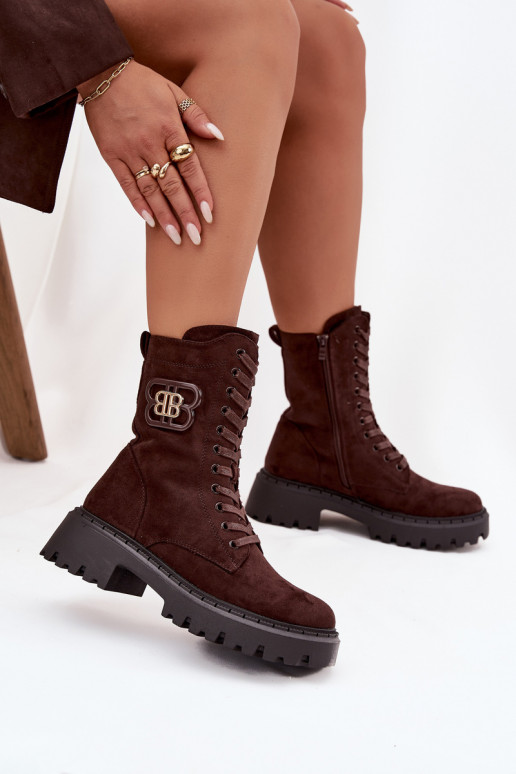 Stiefel INokrery Feminin Mit Dekorationen Element sich Zuarm laufen CzekoladoZue Kalindra Stiefel INokrery Feminin Mit Dekorationen Element sich Zuarm laufen CzekoladoZue Kalindra