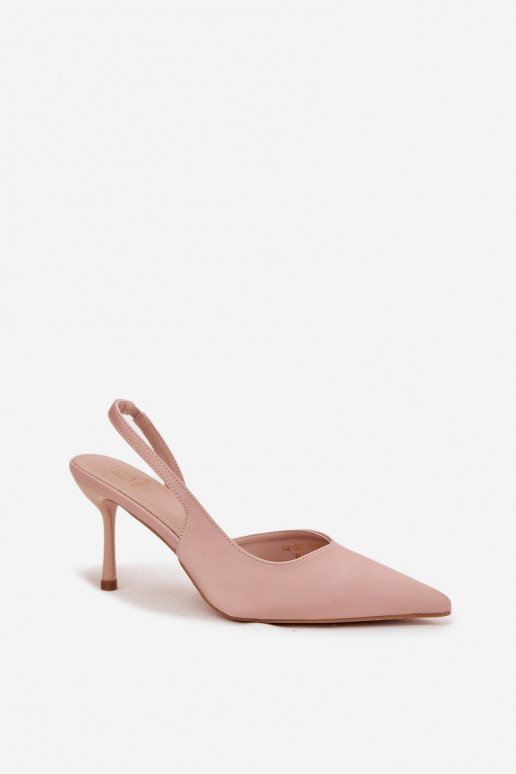 hochhackige SchuheOdkrytymi Piętami Beige Lenira hochhackige SchuheOdkrytymi Piętami Beige Lenira