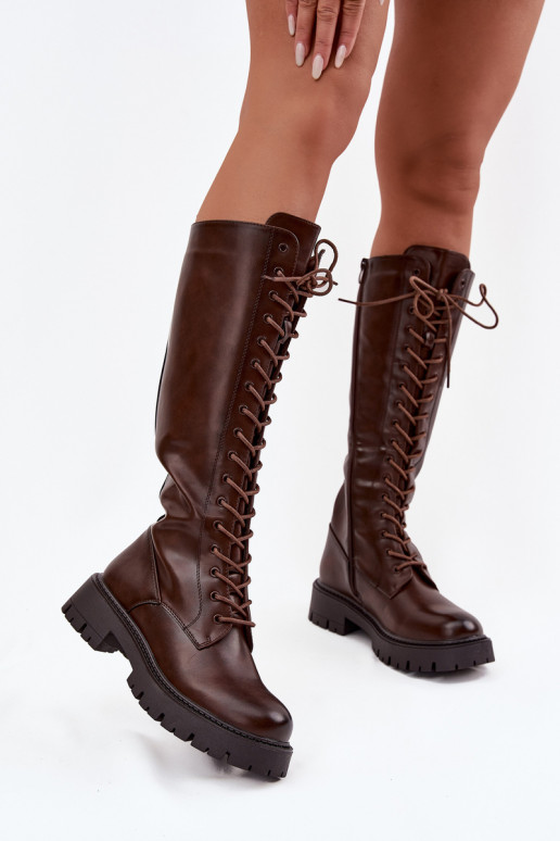 sich Zuarm laufen mit Schnürsenkeln Damenstiefel CzekoladoZue Meliora sich Zuarm laufen mit Schnürsenkeln Damenstiefel CzekoladoZue Meliora