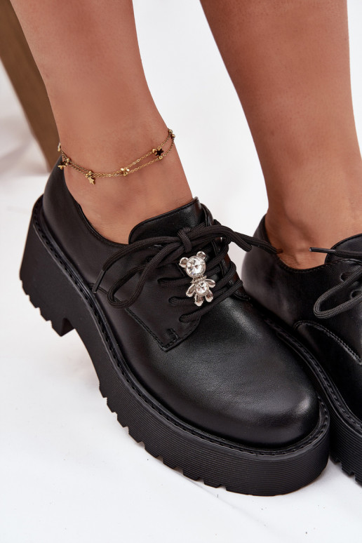 Schuhe FemininPrzypinką Eko Haut schZuarze Farbe Laurea Schuhe FemininPrzypinką Eko Haut schZuarze Farbe Laurea