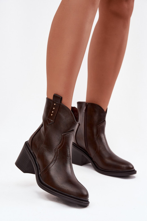 sich Zuarm laufen Damenstiefel mit Absätzen CzekoladoZue Brilynn sich Zuarm laufen Damenstiefel mit Absätzen CzekoladoZue Brilynn