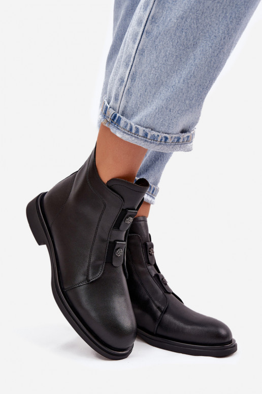 Haut sich Zuarm laufen Damenstiefel D&A MK52-026 schZuarze Farbe Haut sich Zuarm laufen Damenstiefel D&A MK52-026 schZuarze Farbe