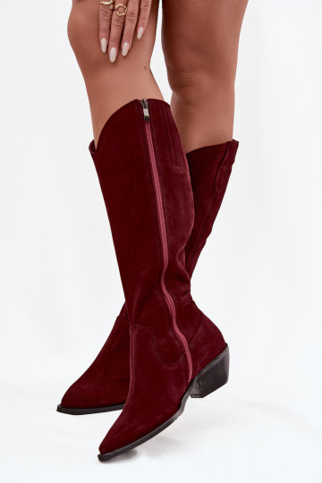 Stiefel CoZuboy-StilErmöglichtturalnego aus INildlederu sich Zuarm laufen Zazoo 4225 Burgund 2