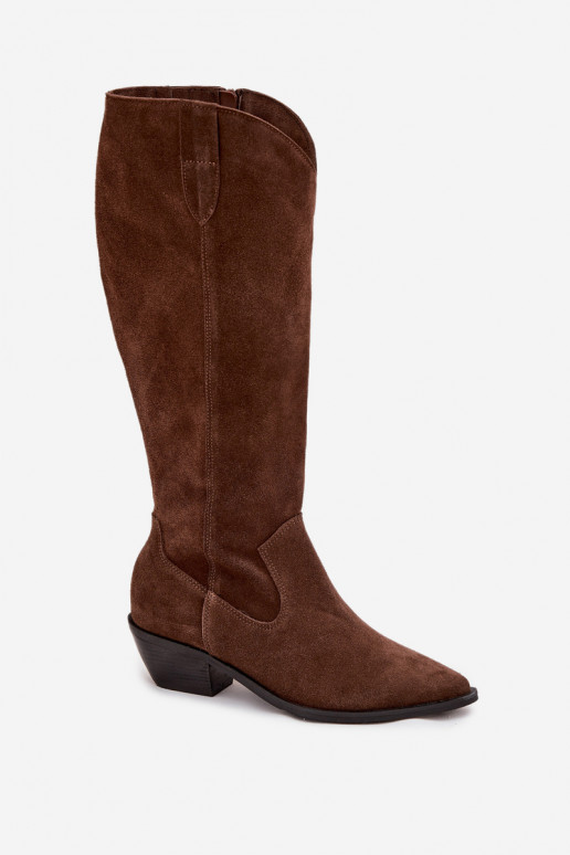 Stiefel CoZuboy-StilErmöglichtturalnego aus INildlederu sich Zuarm laufen Zazoo 4225 braune Farbe Stiefel CoZuboy-StilErmöglichtturalnego aus INildlederu sich Zuarm laufen Zazoo 4225 braune Farbe